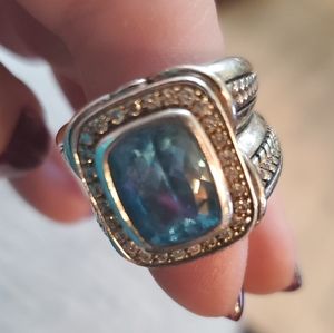 Beautiful and authentic! Blue Topaz